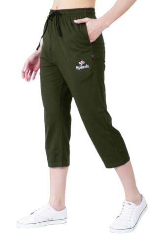 Image of Splash Women's Cotton Rich 3 /4th Capri Pants