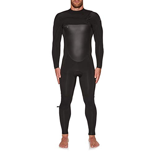 O';Neill Herren Epic 5 / 4mm Brust Zip Neoprenanzug Schwarz - Seamless Paddlezones. Fluidflex Firewall. GBS Nähte. Krypto Kniepolster