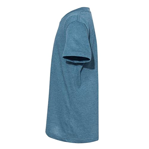 Bella + Canvas Youth Jersey T-Shirt M Heathr DEEP Teal3