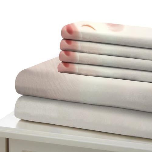 Parure de lit cochon mignon de qualité supérieure avec impression 3D durable - 7