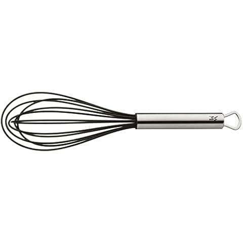 WMF Profi Plus Schneebesen mit Silikondrähte 25 cm, Cromargan Edelstahl mattiert Cover