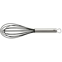 WMF Profi Plus Schneebesen mit Silikondrähte 25 cm, Cromargan Edelstahl mattiert, Silikon, Rührbesen, Quirl, spülmaschinengeeignet, hitzebeständig bis 200°C – Ansicht 1