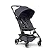 Joolz AER+ Lightweight & Compact Travel Stroller - Portable One-Hand Fold Design - Ergonomic Seat for Infant & Toddler (up to 50 lb) - XXL Sun Hood - Stroller for Airplane -Travel Pouch - Stone Grey
