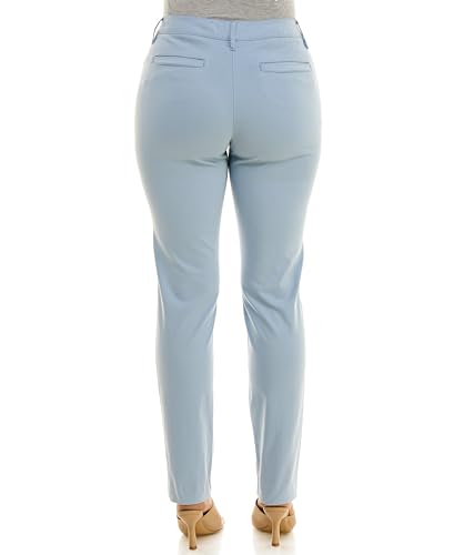 Image of Zac & Rachel Women's Millennium Fabric Pant - Perfectly Designed Woven Stretch Combination That Makes for The Most Flattering