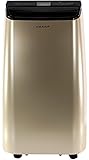 Amana AMAP101AD Portable Air Conditioner with Remote Control in Gold/Black for Rooms up to 250-Sq. Ft.