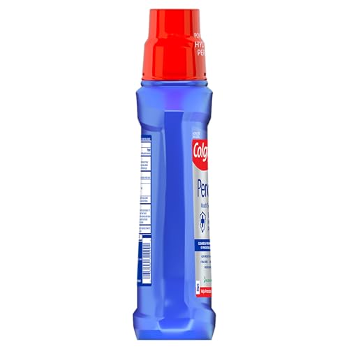 colgate peroxyl antiseptic mouthwash and mouth sore rinse 15 hydrogen peroxide mild mint - 500ml 169 fluid ounces