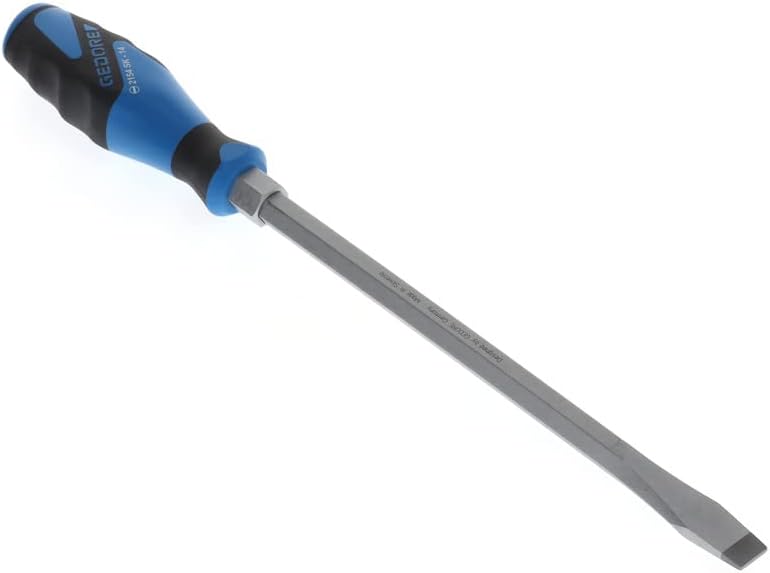 Gedore 2154SK 14 3C-Screwdriver with striking cap for slotted head screws 14mm