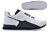 Mens Bowling Shoes Mens Bowling Trainers Size 9 Lawn Bowls Shoes Size 11 Bowls Trainers Garden Bowl Shoe Garden Bowl Trainer Lace Up Sizes 6-12 Black/White 8 UK