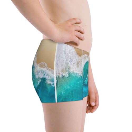 Boys' Cotton Boxer Brief Soft Underwear-Beach2