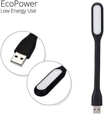 Laptop Light, USB Light, Laptop Lamp, PACK OF 2, Keyboard Light Fit Power Bank, Flexible Durable Silicone
