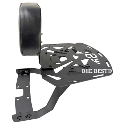 Image of Dhe Best Top Rack Carrier with Backrest Strong Steel Touring Frame with Excellent Load Capacity for Yamaha XSR 155