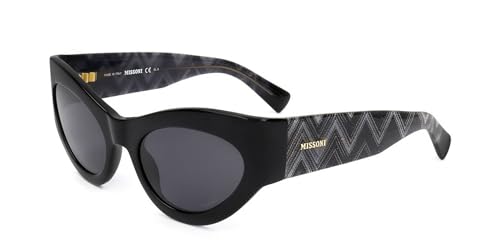 Missoni Damen Missoni MIS 0078/S 807/IR Sonnenbrillen Acetat Schwarz Grau Cat Eye Normal