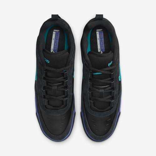 Nike SB Ishod 2 Air Max in Black & Dusty Cactus with Persian Violet Accents4