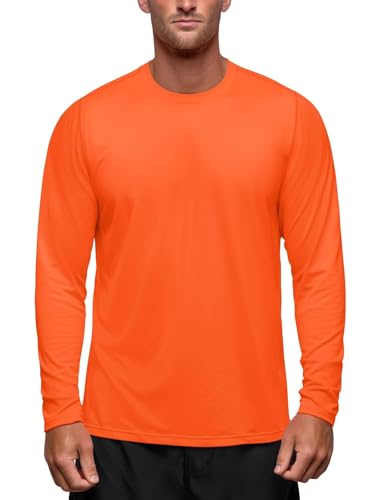 Image of Dry Fit Athletic Shirts for Men Short /Long Sleeve Workout Shirt