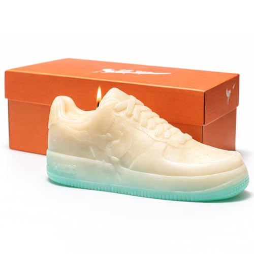 Sneaker Kerze mit Geschenkbox - Air Wax - Geburtstagsgeschenke für Teenager Jungen - Sneakerhead Geschenke für Männer - Geschenke für Teenager Jungen - Einzigartige Geschenke für Ihn - Sneaker Head