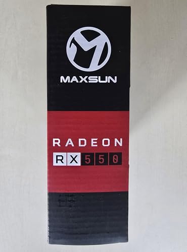 MAXSUN Graphics Cards AMD Radeon RX 550 4GB GDDR5 Computer PC Gaming Video GPU Graphics Card ITX 128-Bit DirectX 12 PCI Express x16 3.0 DVI-D Dual Link, HDMI, DisplayPort - Image 10