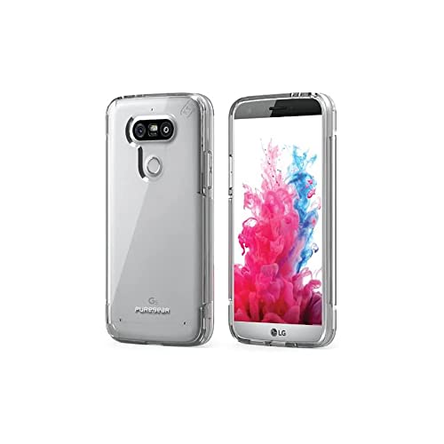 PureGear Slim Shell PRO for LG G5 - Clear/Clear