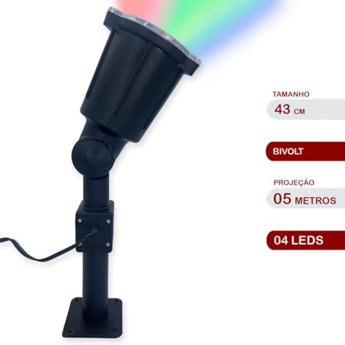 Projetor LED Natalino - Desenhos Laser Bivolt para Jardim