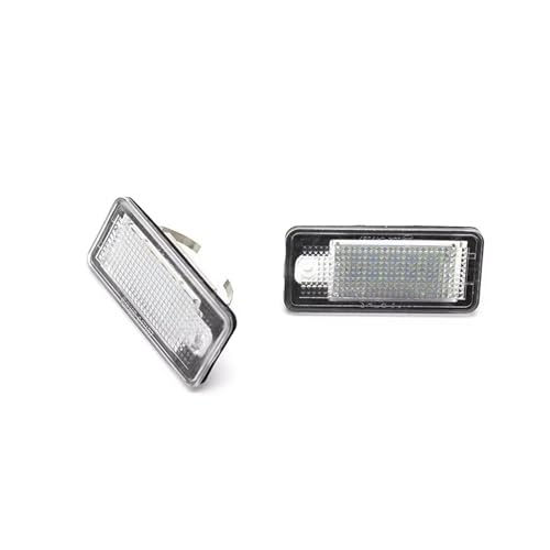 Luz matrícula LED sofisticada y de gran durabilidad para Audi S3 S4 S6 S8 Q7 4