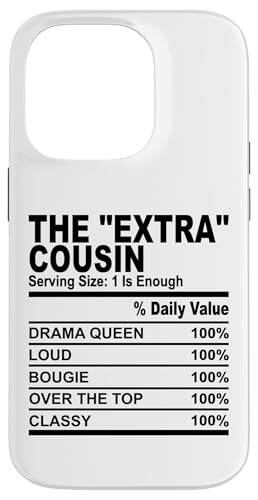 The extra cousin Funny cousins 男性 女性 家族 再会 スマホケース iPhone 14 Pro 用