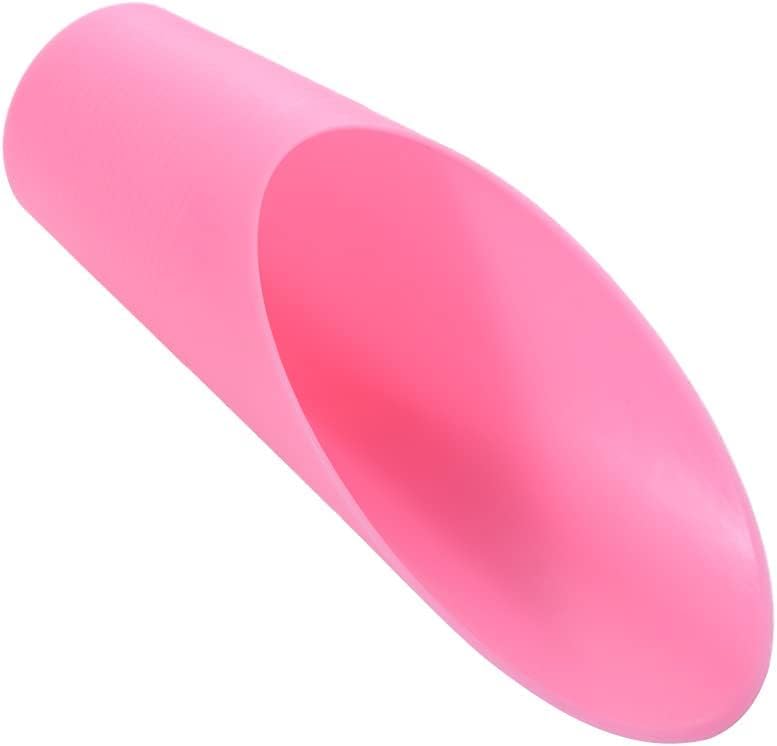 Pink Plastic Garden Soil Scoops, Cup Spade Shovel Mini Colorful Soil Scoops Plant Potting Shovels Bucket Shovel Gardening Tools Hand Tools Shovels(