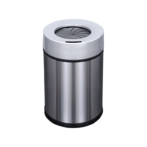 Botes de basura de acero inoxidable eléctricos y automáticos de alta gama de 9l
