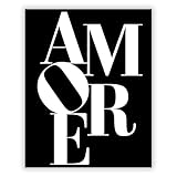 Druck-Palast Amore Poster - 40x50cm - Kunstdruck - 