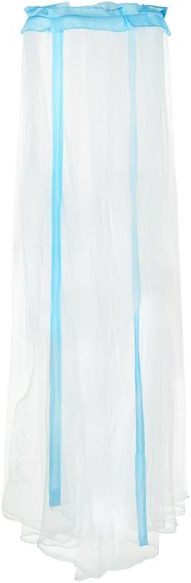 ITODA Baby Netting Canopy for Toddler Bed Crib Dome Cots Breathable Kids Mesh See Through Bed Cover Travel Portable Bedroom Curtains Protective Decor (Stand Rod NOT Included)