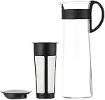 Hario Mizudashi Cold Brew Coffee Pot Cold Brew Coffee Maker 1000mL, Black