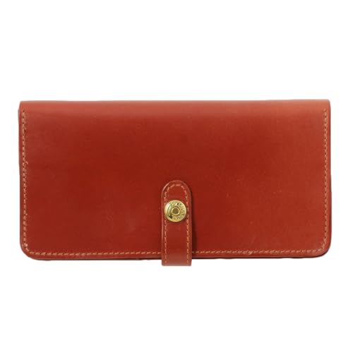 [グレンロイヤル] 長財布 ROUND LONG PURSE フラップ付き スリム 薄い 小銭入れ カード入れ イギリス製 本革 ブライドルレザー(牛革) 英国製 03-6178