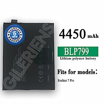 Image of Original BLP799 Battery for Realme X7 Pro 7 Pro Narzo 20 Pro Battery with 6 Month Warranty** (E129)
