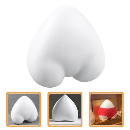 Baluue L211246RMJ95SKWVYV Female Mannequin Hips Heart Shaped Mannequin Lower Body Mannequin Underpants Display Model Display Female Hip Form Underwear Display Mold Panty Molds White thumb #4