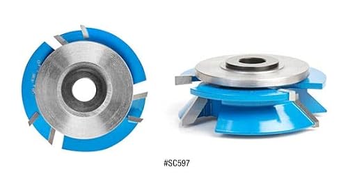 Amana Tool - SC587 Carbide Tipped 3-Wing Beveled Reversible Stile & Rail 2-13/32 Dia x 1 x