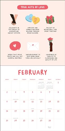 Love In Motion 2025 Wall Calendar - Image 3