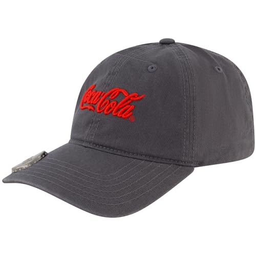 Coca Cola Hat, Adjustable Baseball Cap with Curved Brim, One Size