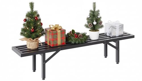 IDZO Steel Ladder Plant Stand Indoor, Heavy-Duty Steel Plant Holder,