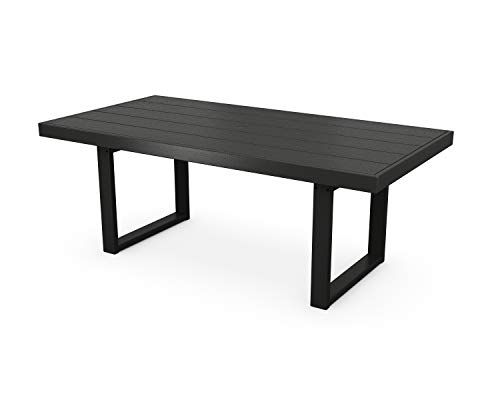 Polywoodedgediningtableblack78x2925x4015wxhxd142pounds3973inchesdiameter20yearresidentialwarranty3yearcommercialwarranty  Urban Country Home Decor Polywood edge dining table black 78 x 2925 x 4015 wxhxd 142 pounds 3973 inches diameter 20 year residential warranty 3 year commercial warranty  urban country home decor