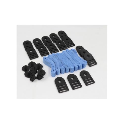 jardiboutique - 8 Attaches pour Enrouleur de bâche Solaris Kokido