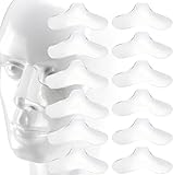 (12 PCS) Nasal Gel Pads Universal Nose Pads for CPAP Mask Can Be Trimmed Flexible Material Designed for Repeated use