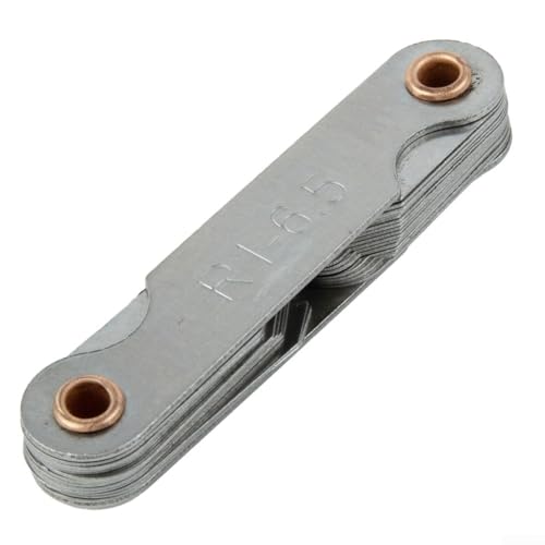 Outil de gabarit de rayon de jauge R avec jauge de filetage pour la mesure du rayon et la vérification du pas de filetage dans le traitement mécanique et le contrôle de la fabrication (1-6,5)