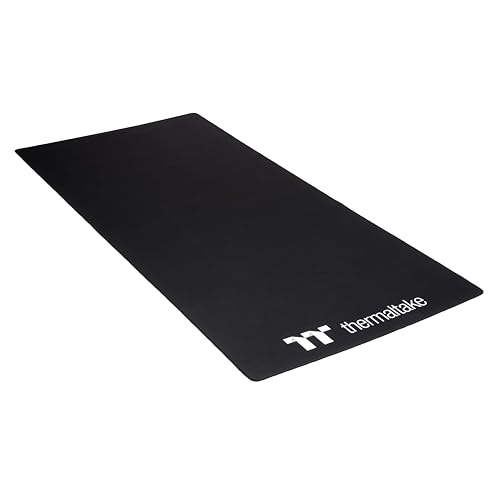 Thermaltake Sim Rig Floor Mat; Semi-Course Surface; Anti-Slip Polyurethane Base; Easy Clean; GR500 & GF500 Compatible; Black; GSC-ACC-MTFABB-01