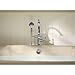KOHLER Bathtub Faucet by, Bath Faucet with Hand Shower, Freestanding, Kelston Collection, Brushed Nickel, K-T97332-4-BN