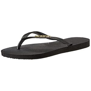 Havaianas Slim logo metallic dames Teenslippers.