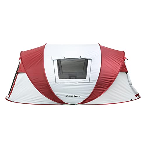 EchoSmile Camping Instant Tent, 2/4/6/8 Person Pop Up Tent, Water Resistant...