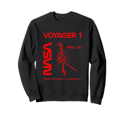 NASA Voyager 1 Nave espacial lanzada 5 de septiembre de 1977 Sudadera