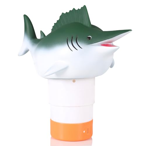 XY-WQ Chlorine Floater, Floating Pool Chlorine Dispenser (Swordfish), Fits Up to 4 Pc 3-Inch Tablets for Large and Small Pools, Hot Tub, Spa by XY-WQ - Used condition - US$9.82