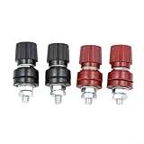 Set mit 4 isolierten Steckverbindern, 6 mm für Stromversorgung