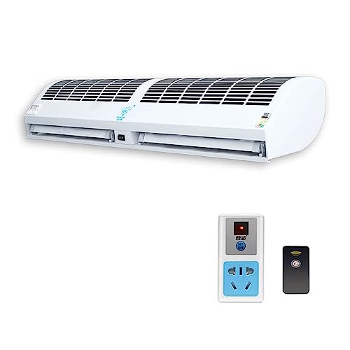 CUPLES Potente Cortina De Aire Puerta para Restaurante, Cortina De Aire Industrial Comercial, 60cm, 90cm, 100cm, 120cm, 150cm, 2 Velocidades, Potente, Silencioso (Size : 60cm)