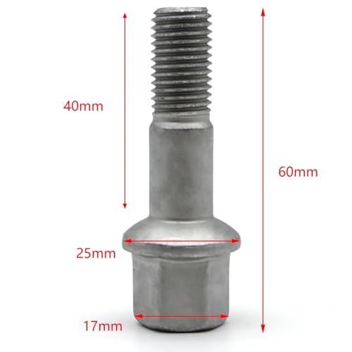 Pernos de rueda de acero para Benz tuercas de montaje de alta resistencia 4