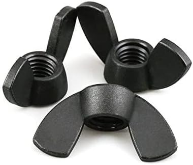 Wing nut, Wing Nuts, nut Wing Nuts Nylon Thumb Nut Hand Twist Black